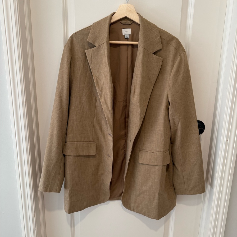 a new day Classic Brown Blazer